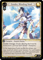 Zander, Blinding Steel - 013 - Common - Dawn of Ashes Starter Decks