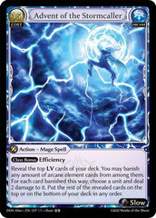 Advent of the Stormcaller - 237 - Super Rare - Dawn of Ashes Alter Edition