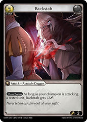 Backstab - 070 - Common - Dawn of Ashes Alter Edition