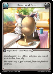 Beastbond Ears - 024 - Common - Dawn of Ashes Alter Edition