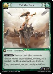 Call the Pack - 268 - Rare - Dawn of Ashes Alter Edition