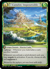 Camelot, Impenetrable - 204 - Super Rare - Dawn of Ashes Alter Edition