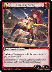 Cemetery Sentry - 122 - Rare - Dawn of Ashes Alter Edition