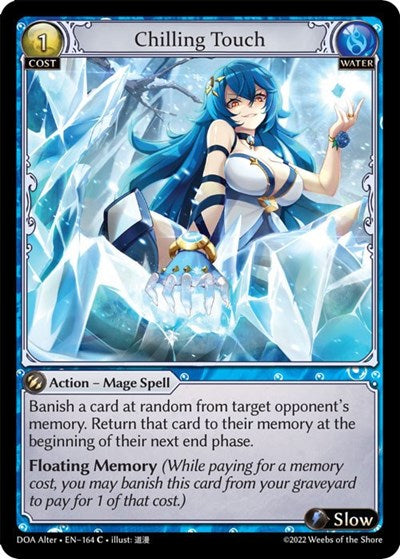 Chilling Touch - 164 - Common - Dawn of Ashes Alter Edition