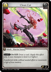Clean Cut - 075 - Uncommon - Dawn of Ashes Alter Edition