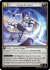 Coup de Grace - 077 - Super Rare - Dawn of Ashes Alter Edition