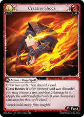 Creative Shock - 125 - Uncommon - Dawn of Ashes Alter Edition