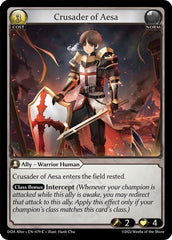 Crusader of Aesa - 079 - Common - Dawn of Ashes Alter Edition