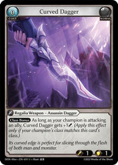 Curved Dagger - 031 - Uncommon - Dawn of Ashes Alter Edition
