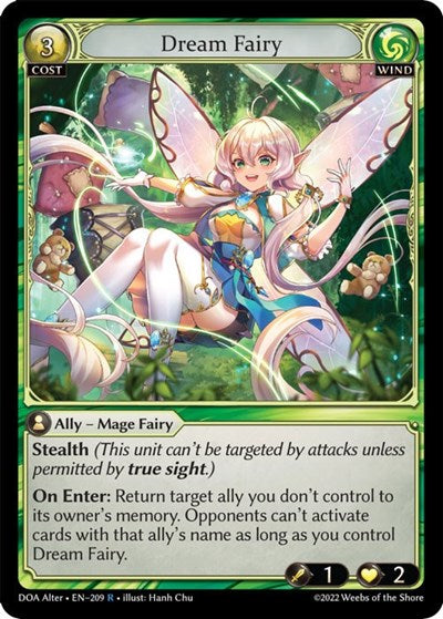 Dream Fairy - 209 - Rare - Dawn of Ashes Alter Edition