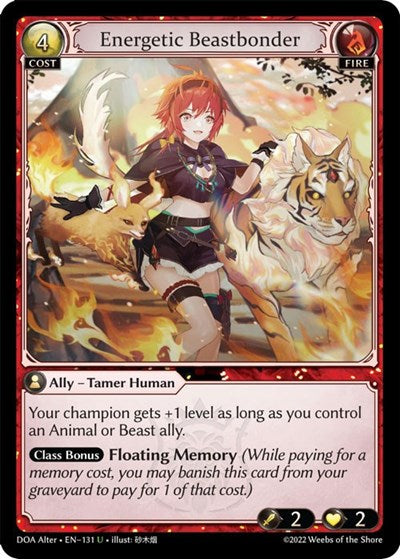 Energetic Beastbonder - 131 - Uncommon - Dawn of Ashes Alter Edition