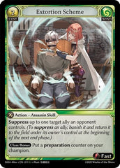 Extortion Scheme - 211 - Uncommon - Dawn of Ashes Alter Edition