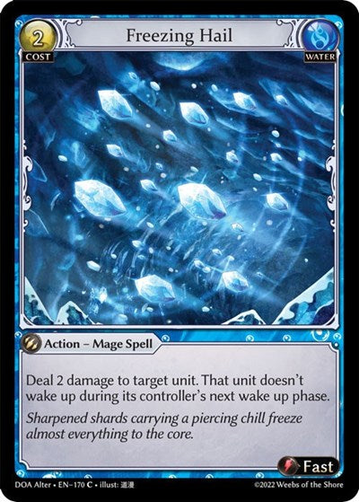 Freezing Hail - 170 - Common - Dawn of Ashes Alter Edition