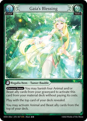 Gaia's Blessing - 067 - Ultra Rare - Dawn of Ashes Alter Edition