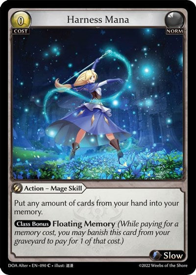 Harness Mana - 090 - Common - Dawn of Ashes Alter Edition