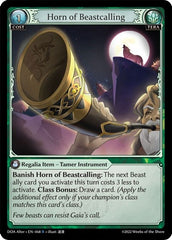 Horn of Beastcalling - 068 - Rare - Dawn of Ashes Alter Edition