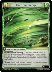 Hurricane Sweep - 214 - Rare - Dawn of Ashes Alter Edition