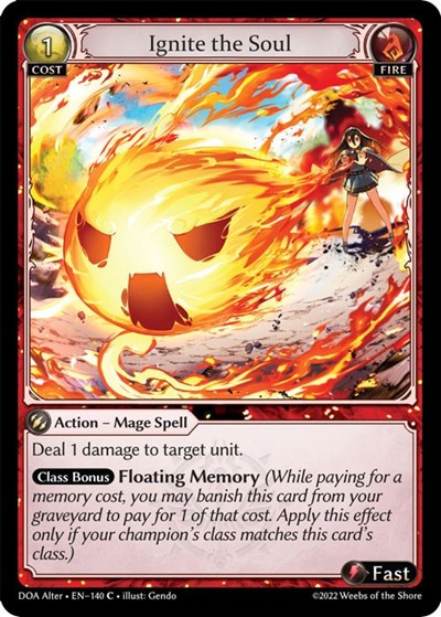 Ignite the Soul - 140 - Common - Dawn of Ashes Alter Edition