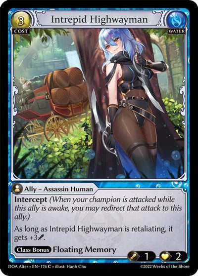 Intrepid Highwayman - 176 - Common - Dawn of Ashes Alter Edition