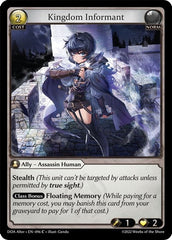 Kingdom Informant - 096 - Common - Dawn of Ashes Alter Edition