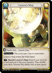 Luxera's Map - 066 - Ultra Rare - Dawn of Ashes Alter Edition