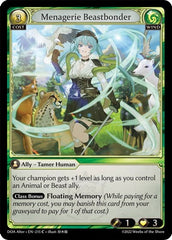 Menagerie Beastbonder - 215 - Common - Dawn of Ashes Alter Edition