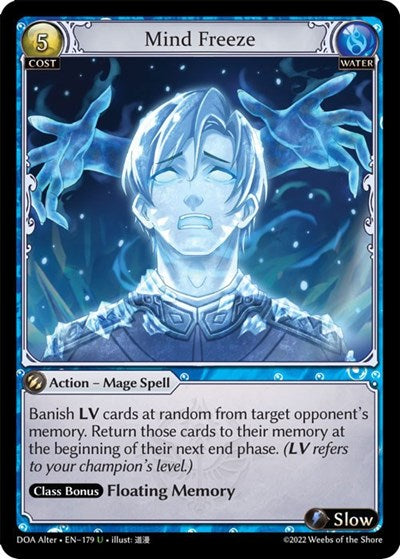 Mind Freeze - 179 - Uncommon - Dawn of Ashes Alter Edition