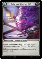 Poisoned Coating Oil - 047 - Rare - Dawn of Ashes Alter Edition