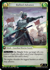 Rallied Advance - 218 - Common - Dawn of Ashes Alter Edition