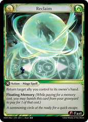 Reclaim - 220 - Uncommon - Dawn of Ashes Alter Edition