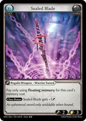 Sealed Blade - 050 - Common - Dawn of Ashes Alter Edition