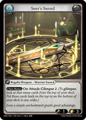 Seer's Sword - 051 - Uncommon - Dawn of Ashes Alter Edition