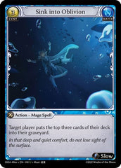 Sink into Oblivion - 190 - Uncommon - Dawn of Ashes Alter Edition