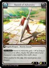 Sword of Adversity - 055 - Rare - Dawn of Ashes Alter Edition