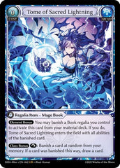Tome of Sacred Lightning - 062 - Ultra Rare - Dawn of Ashes Alter Edition