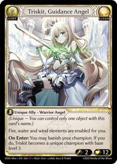 Triskit, Guidance Angel - 264 - Super Rare - Dawn of Ashes Alter Edition