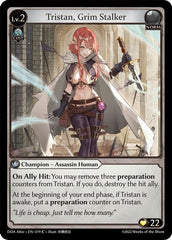 Tristan, Grim Stalker - 019 - Common - Dawn of Ashes Alter Edition