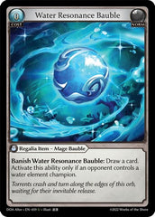 Water Resonance Bauble - 059 - Uncommon - Dawn of Ashes Alter Edition