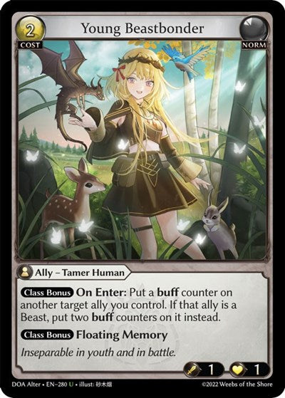 Young Beastbonder - 280 - Uncommon - Dawn of Ashes Alter Edition