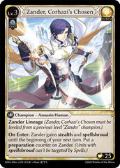 Zander, Corhazi's Chosen - 015 - Common - Dawn of Ashes Alter Edition