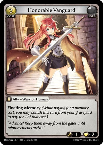 Honorable Vanguard - 013 - Common - 2022 Demo Deck