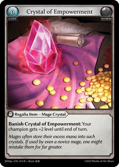 Crystal of Empowerment - 013 - Common - Dawn of Ashes Prelude