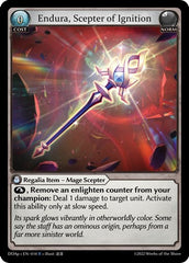 Endura, Scepter of Ignition - 014 - Rare - Dawn of Ashes Prelude