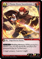 Flame-Rune Swordsman - 073 - Common - Dawn of Ashes Prelude