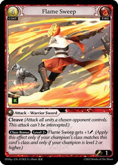 Flame Sweep - 072KS - Rare - Dawn of Ashes Prelude