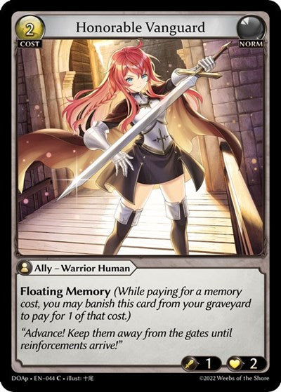 Honorable Vanguard - 044 - Common - Dawn of Ashes Prelude