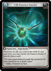 Life Essence Amulet - 017 - Common - Dawn of Ashes Prelude