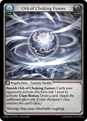 Orb of Choking Fumes - 019 - Rare - Dawn of Ashes Prelude