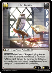 Owl Familiar - 052 - Common - Dawn of Ashes Prelude