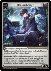Rai, Archmage - 007 - Common - Dawn of Ashes Prelude